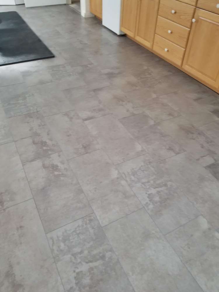 Gray tile flooring in Cottonwood Heights, UT from Underwood Carpets & Floorcovering